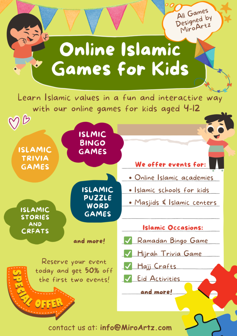 Read more about the article Online Islamic Games for Kids
